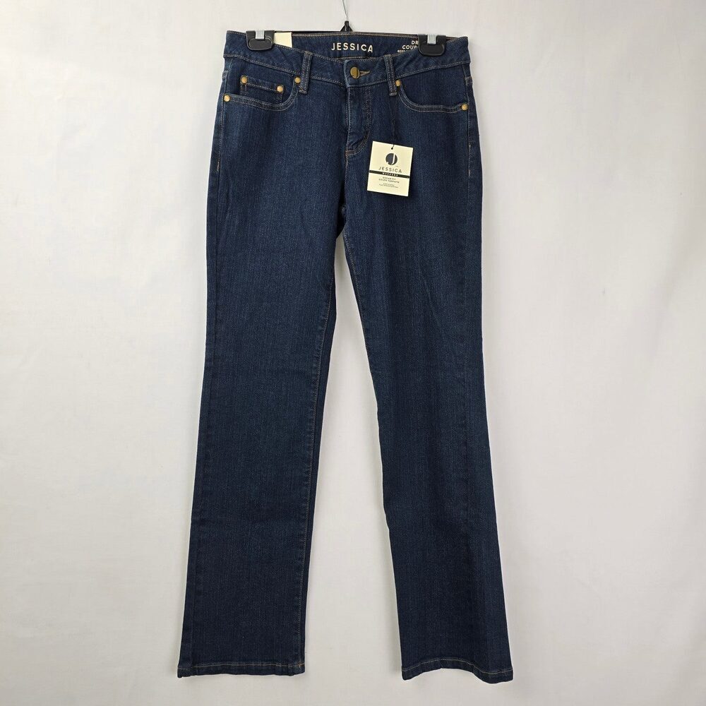 Jessica Dream Fit Body Shaper Straight Leg Jeans Size 2P